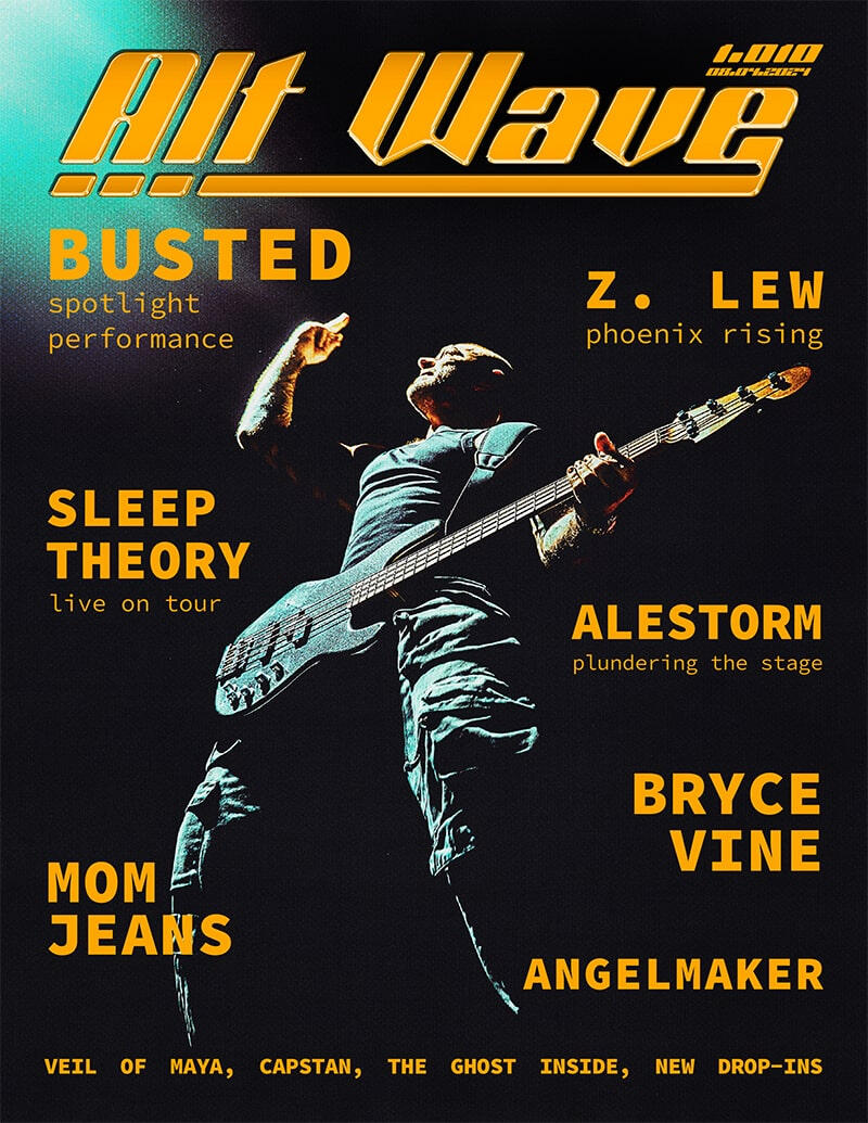 Alternative Wave Magazine Issue 1.010 featuring Busted