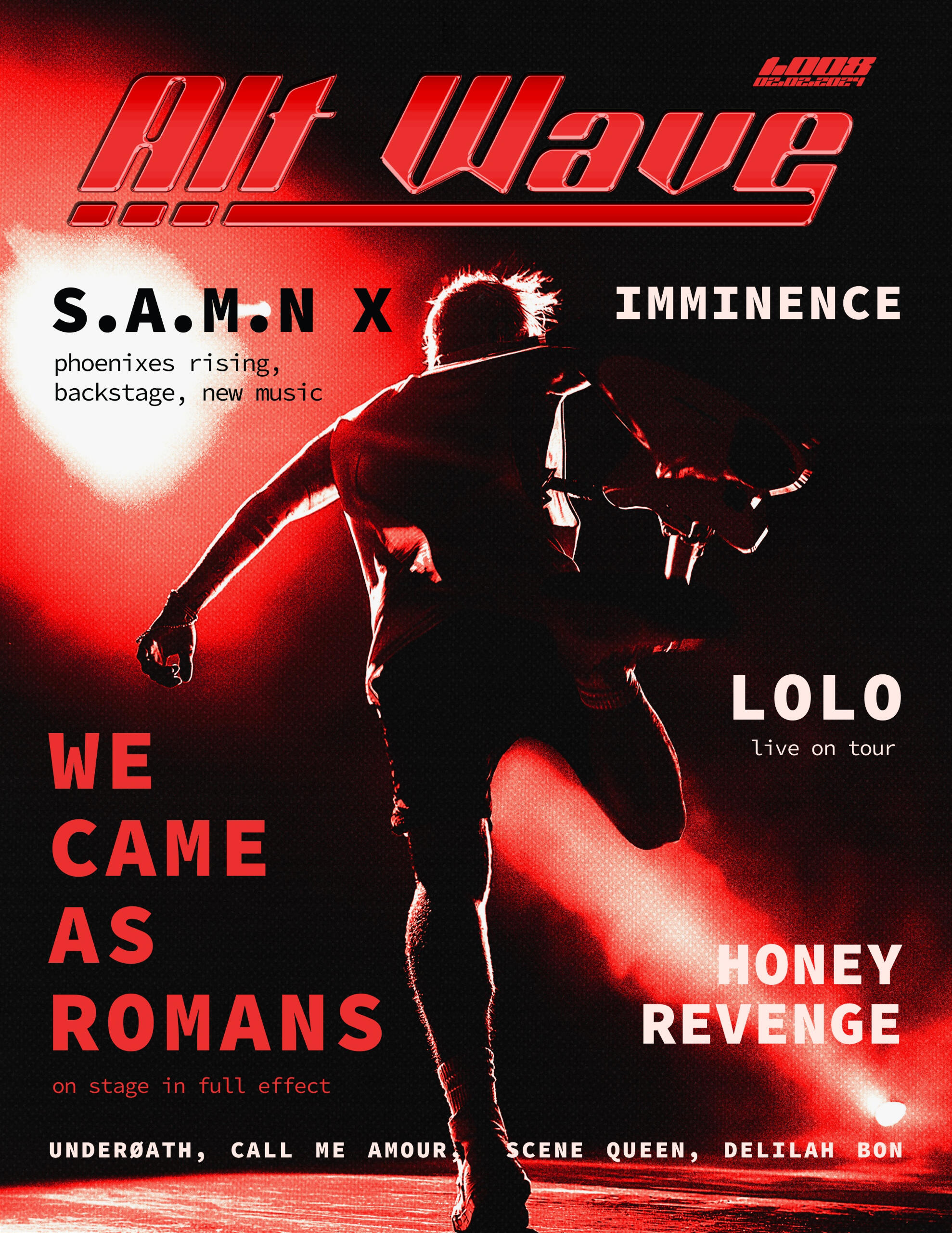 Alternative Wave Magazine Issue 1.008 featuring We Came As Romans